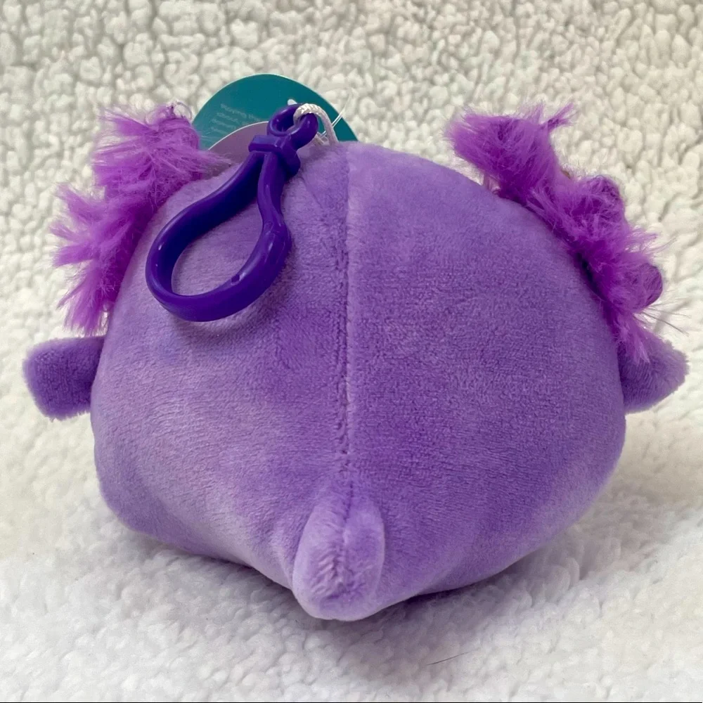 Squishmallows Monica Axolotl Clip 3.5”